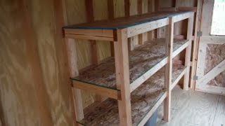 How to Build Easy and Strong Storage Shelves [upl. by Tonneson]