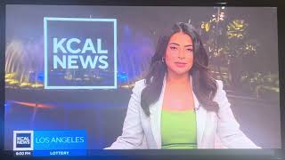 KCAL News at 8pm Sunday open March 31 2024 [upl. by Kachine237]