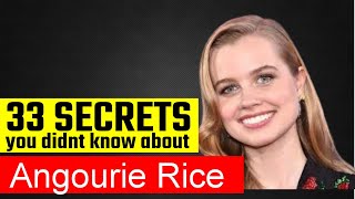 33 Surprising Facts About Angourie Rice [upl. by Hashum386]