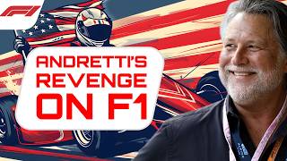 F1 VS The American Justice Will Andretti get their REVENGE on Liberty Media [upl. by Anovahs]