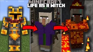 Minecraft LIFE AS A WITCH MOD  FIGHT OFF EVIL MOBS WITH YOUR POTIONS Minecraft [upl. by Mahon283]