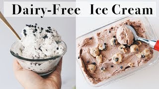 DairyFree Ice Cream Easy amp Simple Ingredients No Churn Recipes [upl. by Eniaj286]