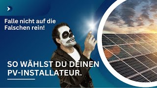 Ein PhotovoltaikKäufer deckt auf wie du Fehler vermeidest [upl. by Hacker760]