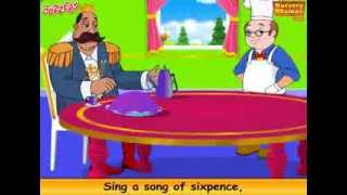 Sing A Song of Sixpence  Nursery Rhymes for Kids Buzzers [upl. by Cornall74]