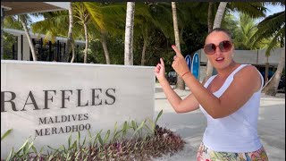 Raffles Maldives Meradhoo Resort 5  октябрь 2021г raffles лиякруиз [upl. by Osbourn]