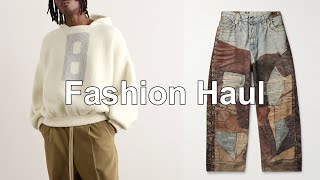 Mens Fashion Clothing Haul feat BALENCIAGA ACNE STUDIOS FEAR OF GOD ACRONYM BODE AMIRI [upl. by Jaime326]