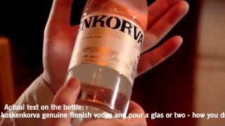 Koskenkorva Vodka review [upl. by Nohtahoj287]