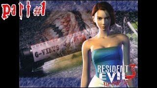 Resident Evil 3 Nemesis Прохождение PS1 Rus  Part 1 [upl. by Attenehs177]