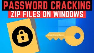 Cracking ZIP File Passwords on Windows  TOO EASY [upl. by Yhtamit]