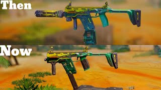 Fennec  Verdant skin  Before amp After Season 1update in CODM [upl. by Newmark]