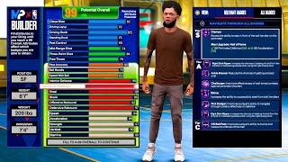 The BEST LOCKDOWN BUILD in NBA 2K24  HOF CLAMPS GLOVE RIPPER 94 FEET  ANCHOR [upl. by Jew]