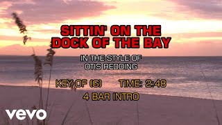 Otis Redding  Sittin On The Dock Of The Bay Karaoke [upl. by Nnayr]