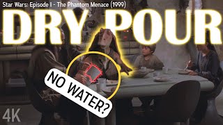 Movie Mistake Dry Pour in Star Wars Episode I  The Phantom Menace 1999 [upl. by Akirahc]