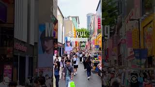 Myeongdong Magic  Seouls heart myeongdong koreastreet seoulkorea [upl. by Kassel305]