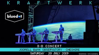 Kraftwerk  Bluedot Festival  Jodrell Bank Observatory Cheshire 20190720 [upl. by Hassett]