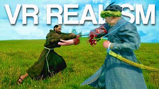 The Most Realistic VR Sword Fighting Game [upl. by Nona]