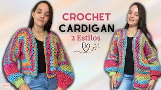 Crochet Cardigan con Hexágono  Perfecto para principiantes 💜Mayelin Ros [upl. by Mihcaoj]