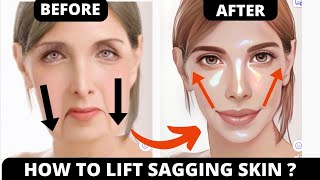 🛑 ANTIAGING FACE LIFTING EXERCISES FOR SAGGING SKIN JOWLS LAUGH LINES FOREHEAD NECK LINES EYES [upl. by Teillo]