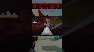 We were chased by a Terminator and I got trapped  minecraft speedrunnervshunter [upl. by Innavoig49]