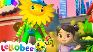 Dingly Dangly Scarecrow  Lellobee by CoComelon  Sing Along  Nursery Rhymes and Songs for Kids [upl. by Ecinhoj39]