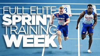 Elite Sprint Training Week  Road To 20 ³ [upl. by Dyal]