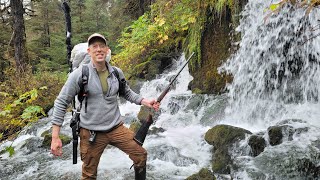 Stranded in Alaskas Rainforest  3 Days Solo camping [upl. by Jessabell386]