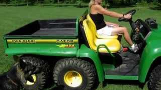 2003 John Deere gator 6X4 [upl. by Atilem]