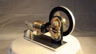 Rhombenstirling  Stirling engine with Rhombic drive [upl. by Namreg]