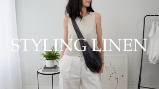 Styling Linen Spring Summer 2024 [upl. by Llevaj]