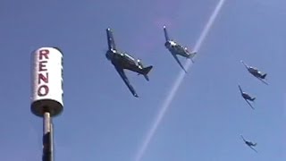 Ultimate 500 MPH Experience at Reno Air Races High Speed Pylon Flybys [upl. by Amiarom638]