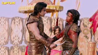 अभिमन्यु का हुआ वध और मरते हुए अभिमन्यु के कान में कर्ण ने क्या कहा था  Suryaputra Karn Ep No262 [upl. by Ayo]