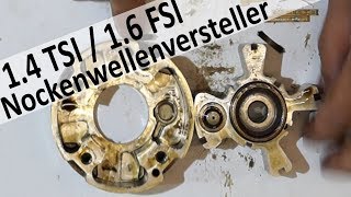 Nockenwellenversteller 14 TSI  16 FSI Was steckt da drin [upl. by Dlanod]