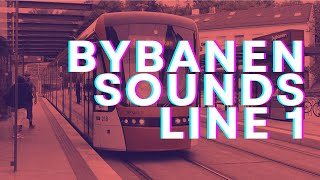 Bergen Bybanen Sounds Line 1 [upl. by Caprice]