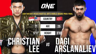 Christian Lee vs Dagi Arslanaliev  Full Fight Replay [upl. by Lull972]