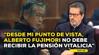 Impacto político y social de la pensión vitalicia de Alberto Fujimori LASCOSASRPP  ENTREVISTA [upl. by Madge]