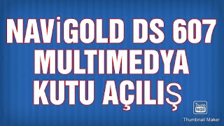 NAVİGOLD DS 607 ANDROİD ARAÇ MULTİMEDYA KUTU AÇILIŞ 2020 [upl. by Guinn]