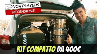 Batteria Compatta da 400€  Sonor Players Test 230 [upl. by Nnylatsirk]