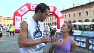 Gazzetta Run 2011  La tappa di Vigevano su Raisport1 [upl. by Tneciv]