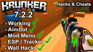 Krunkerio 722 Free Hacks amp Cheats WORKING [upl. by Maffa]