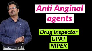 Anti Anginal agents  key points for competitive exams  Drug inspector GPAT NIPER [upl. by Leoline]