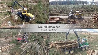 quotDie Holzmacherquot im Einsatz nach Wintersturm Burglind [upl. by Zima]