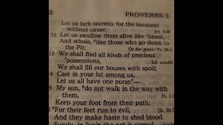 Proverbs 1 The purpose of proverbs [upl. by Verena216]