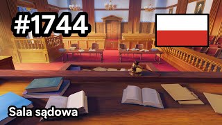 1744 🇵🇱 📕8📄44  Sala sądowa  Junes Journey [upl. by Weinshienk889]