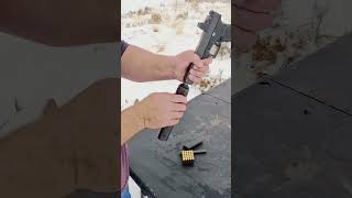 Shooting Glock 40 Suppressed with a SilencerCo Hybrid 46M [upl. by Iinde]