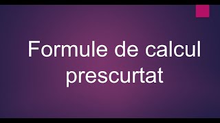 Formule de calcul prescurtat  Exercitii  Algebra  Matematica [upl. by Millur]