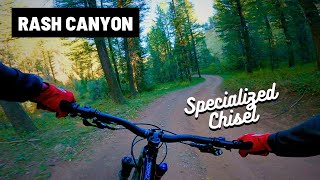 Riding Rash Canyon in Swan Valley with Specialized Chisel [upl. by Williamsen1]