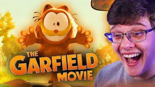 THE GARFIELD MOVIE New Trailer REACTION [upl. by Xymenes]