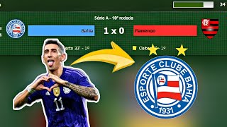 Di María no Bahia Titular de Peso  Brasftoot 2024 [upl. by Nallad834]