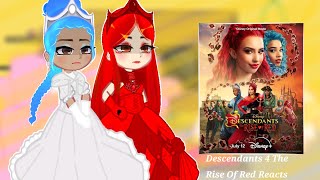 Descendants OG CharactersFtRed and Uma react to Descendants The Rise of Red trailer [upl. by Reklaw693]