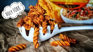 AMAZING Cheesy quotDoritoquot Pasta Chips Recipe  Super CRISPY [upl. by Nolahp]